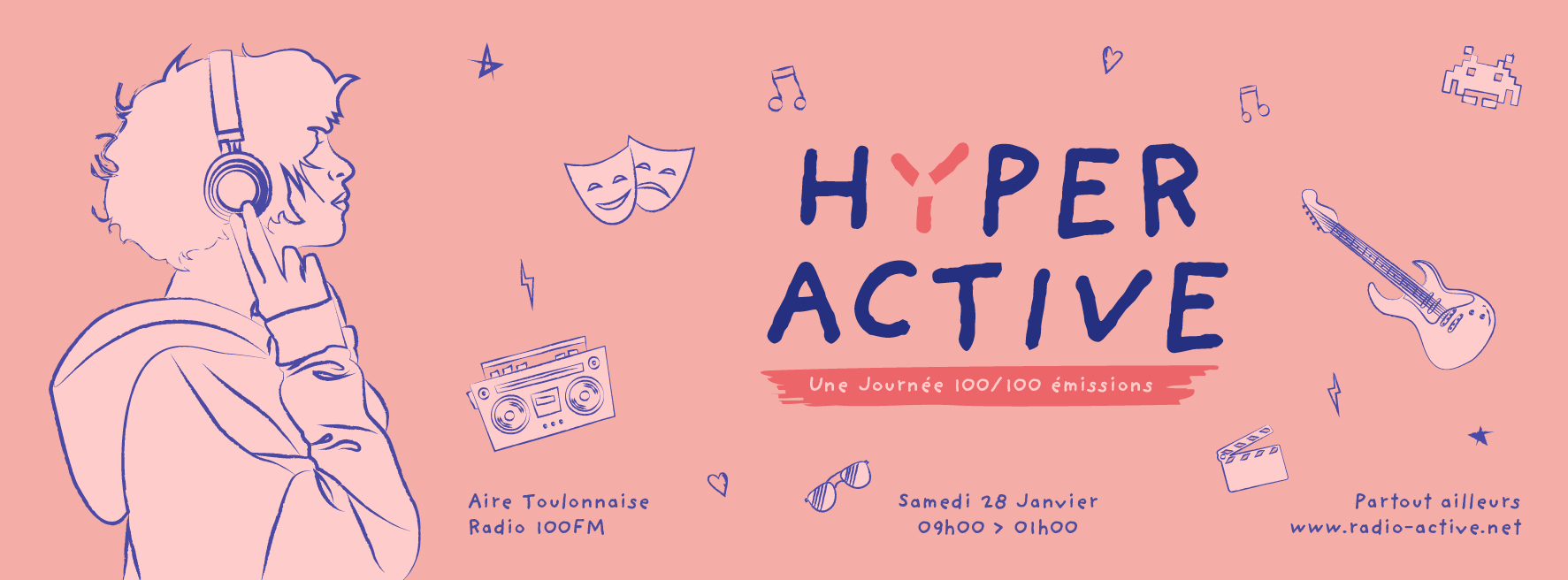 HYPER ACTIVE • Une journée 100/100 émissions