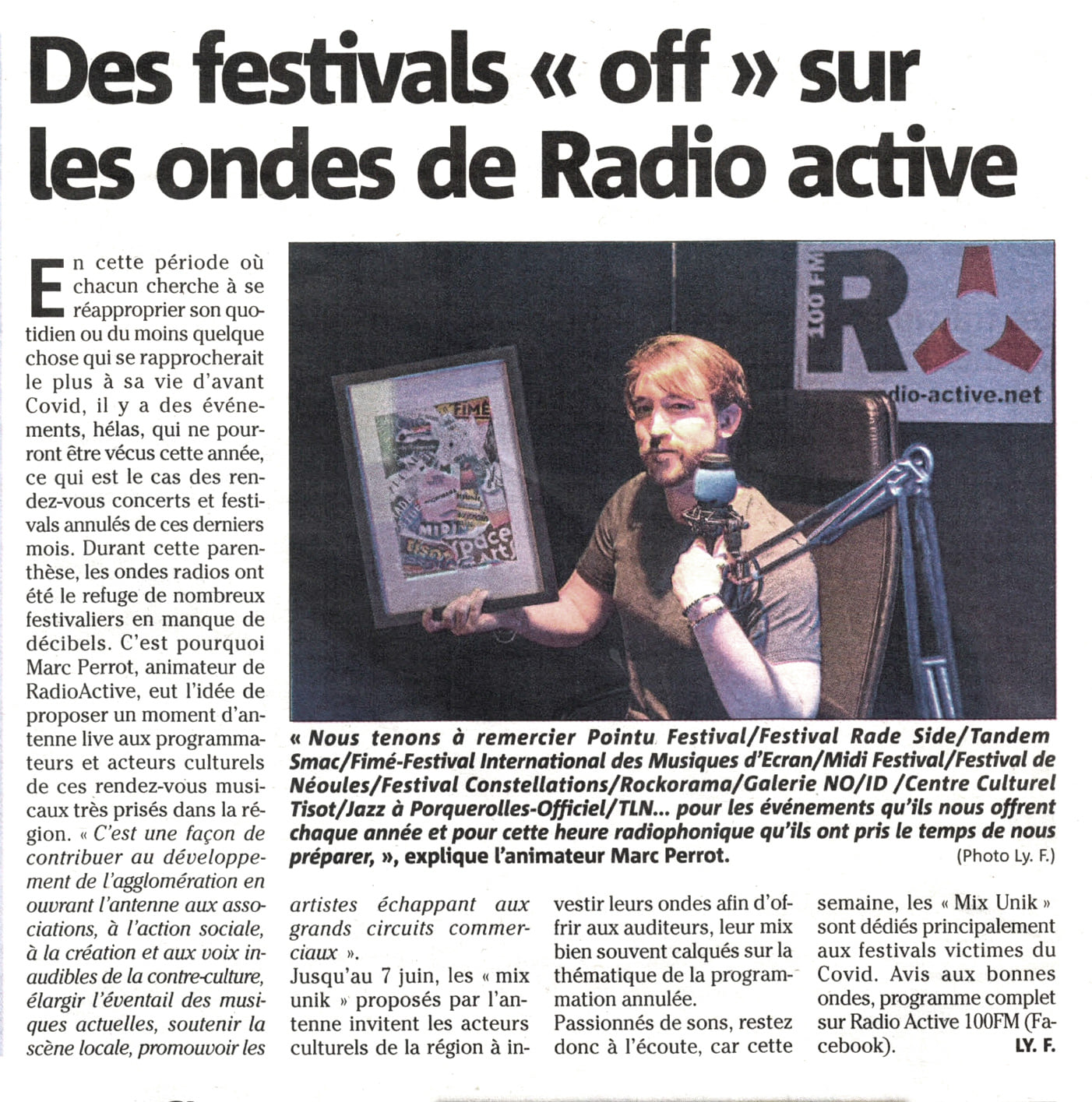 Les MIX UNIK font bonne presse